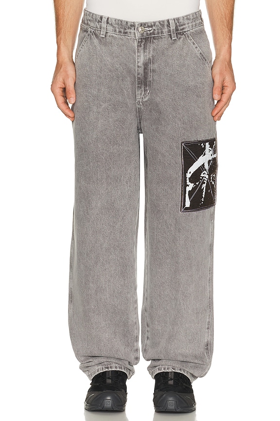 view 1 of 6 Distend Denim Jeans in Washed Grey