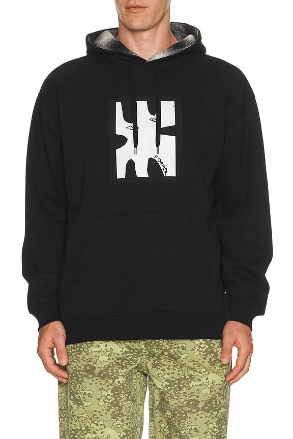 view 1 of 4 Enigma Patch Hoodie in Black