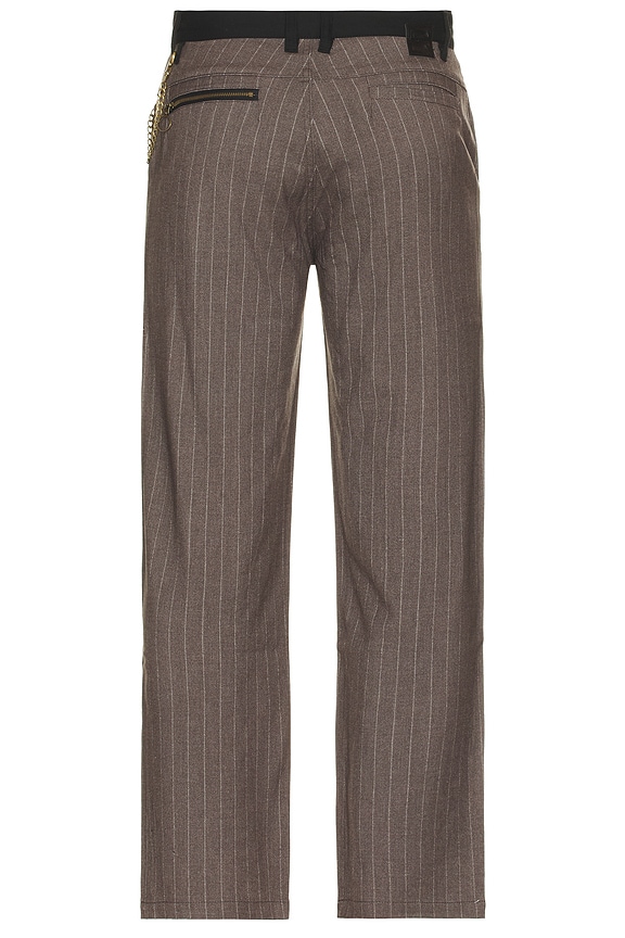 view 2 of 5 Harmony Pinstripe Pant in Brown