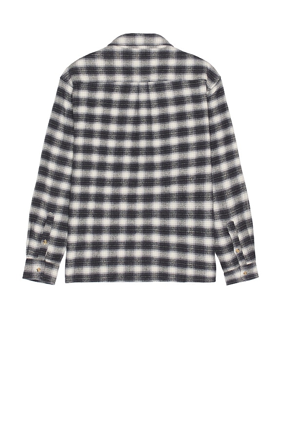 view 2 of 4 Manners Plaid Long Sleeve Shirt in Black