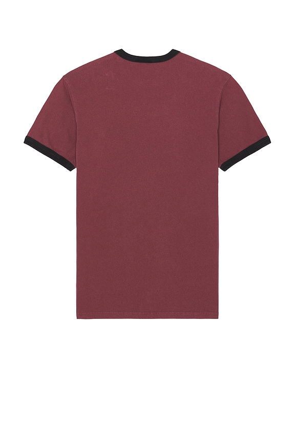 view 2 of 4 Vanish Ringer Tee in Plum
