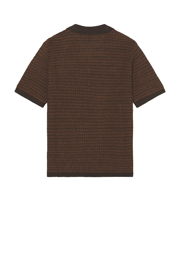 view 2 of 5 Ag Open Collar Polo in Cooper