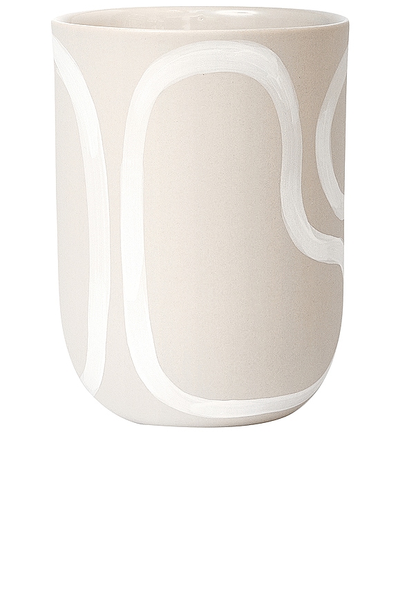 view 2 of 2 Sand Coffee Cup in Outline