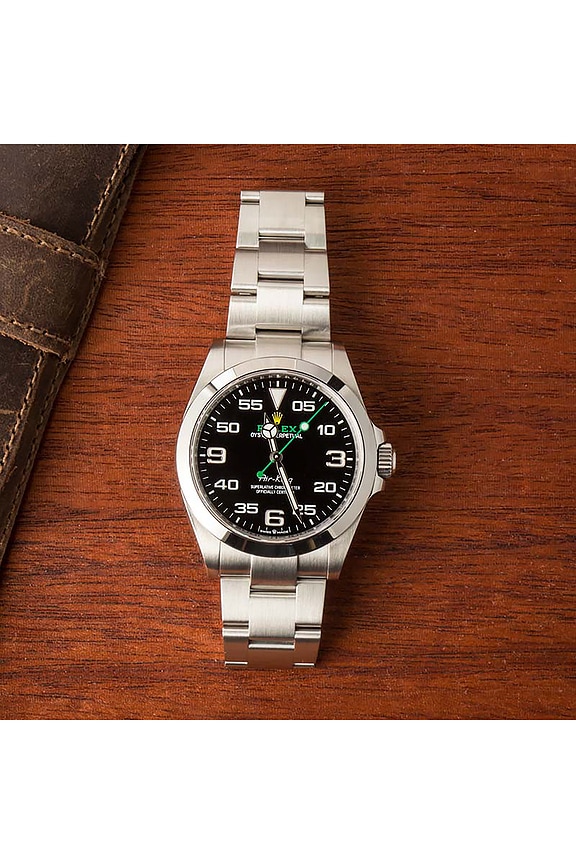 view 4 of 4 Bob's Watches Rolex 40Mm Air-King 126900 in Black Dial Smooth Bezel
