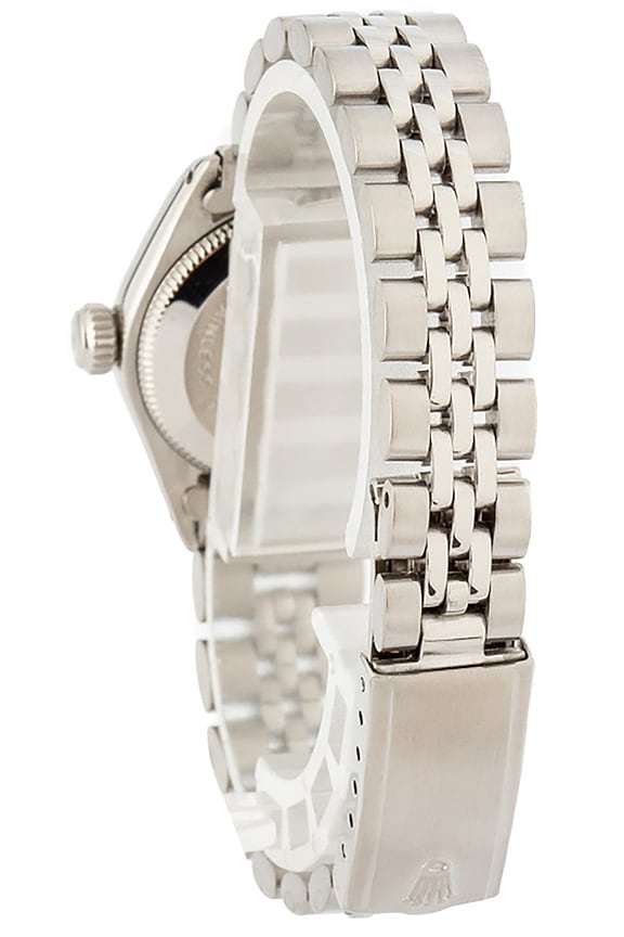 view 2 of 3 Bob's Watches Rolex 24Mm Ladies Oyster Perpetual 6718 in Silver