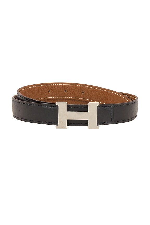 view 2 of 8 Hermes Constance Belt in Brown