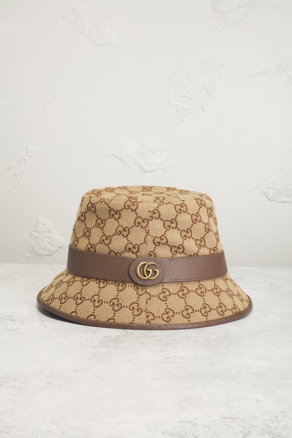view 2 of 7 GUCCI 버켓 모자 in Beige