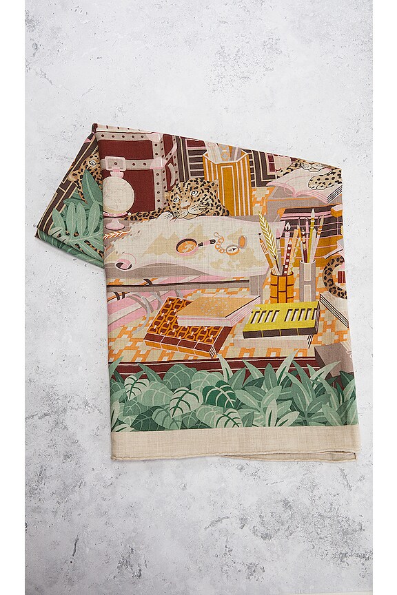 view 2 of 6 PAÑUELO HERMES in Green