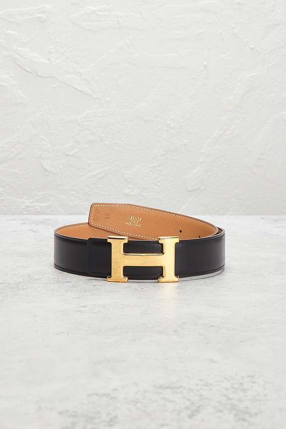 view 2 of 6 CINTURÓN HERMES in Black