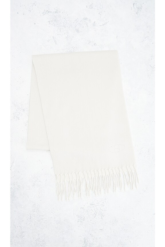 view 2 of 7 Hermes Scarf in White