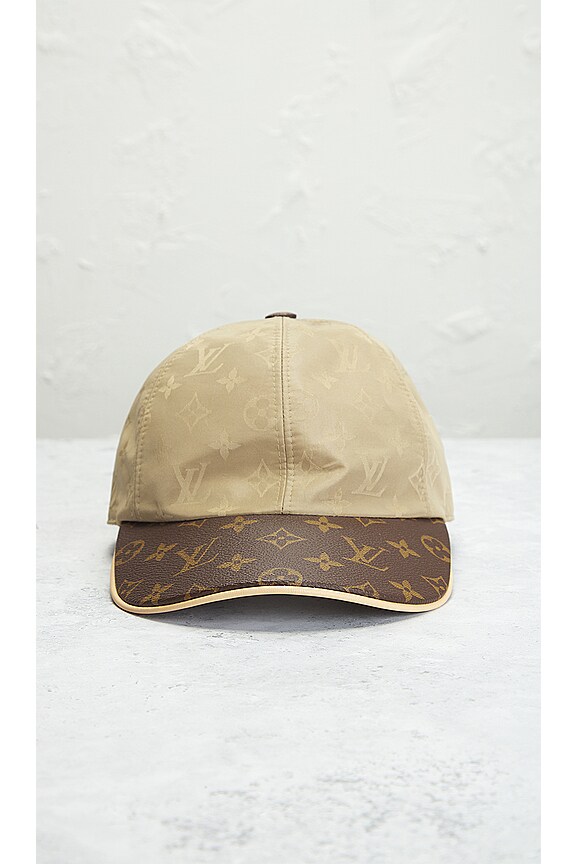 view 2 of 8 Louis Vuitton Monogram Cap in Beige & Brown