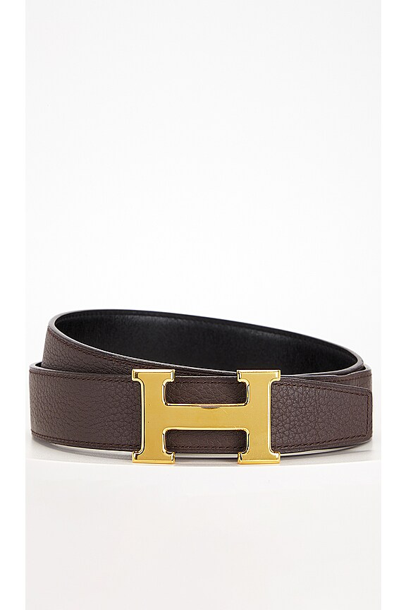 view 2 of 8 Hermes H Belt in Black