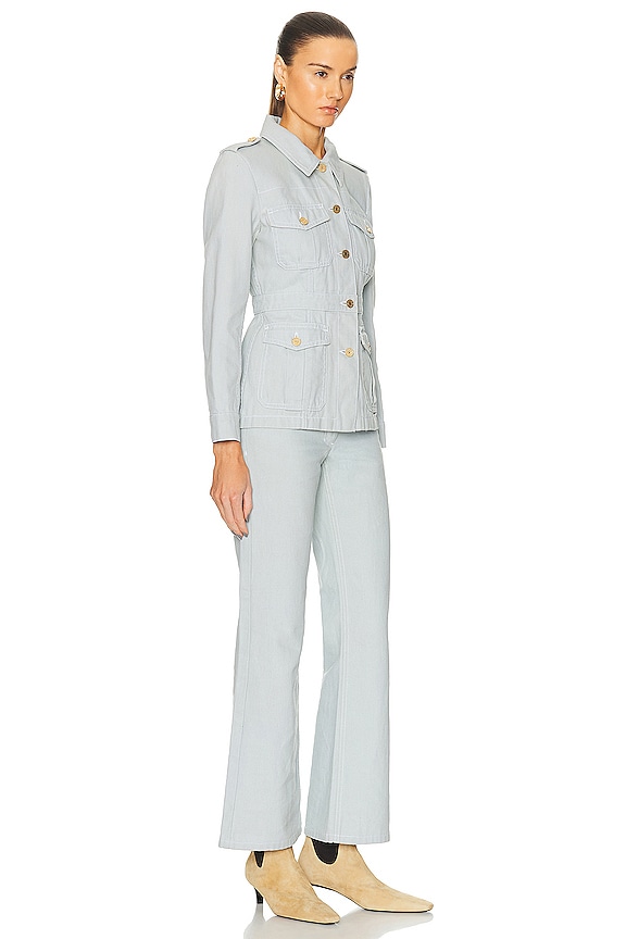 view 2 of 6 ENSEMBLE BLOUSON & JEAN CELINE in Light Grey