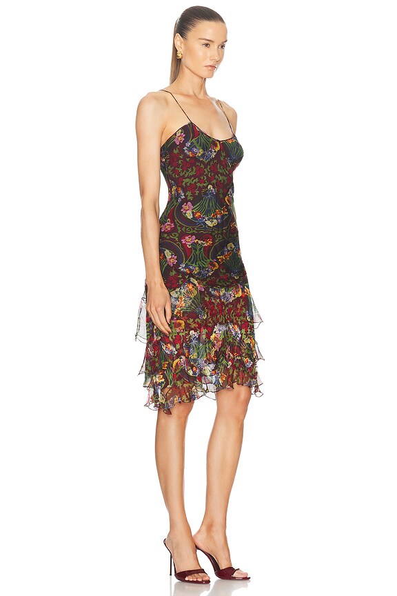 view 2 of 3 Dior Floral Silk Set in Multi