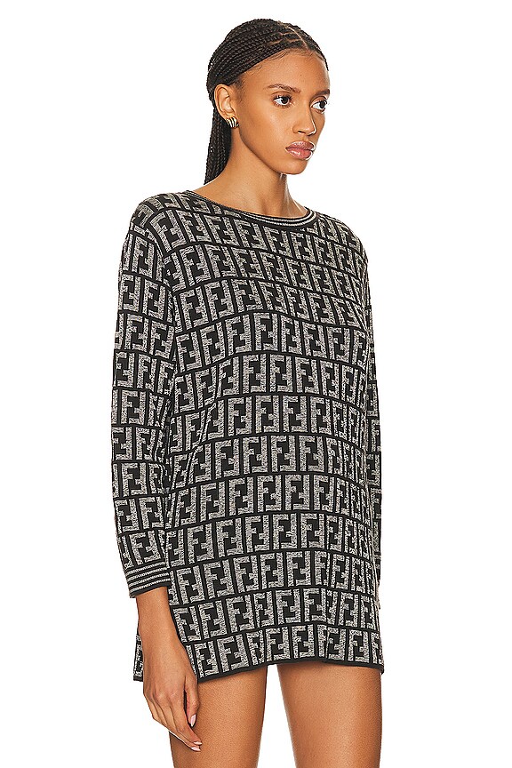 view 2 of 5 Fendi Zucca Sweater in Grey