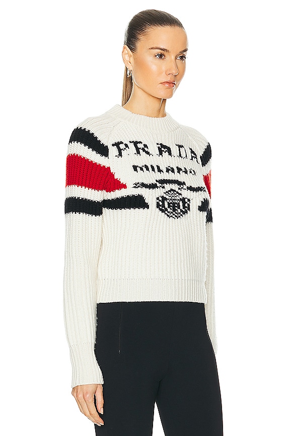 view 2 of 4 JERSEY PRADA in White