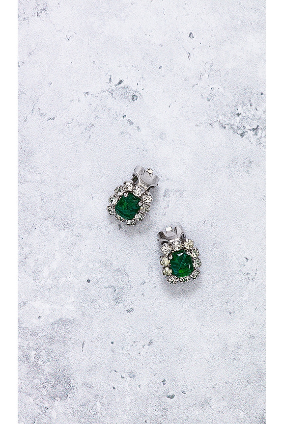 view 2 of 6 DIOR 귀걸이 in Emerald