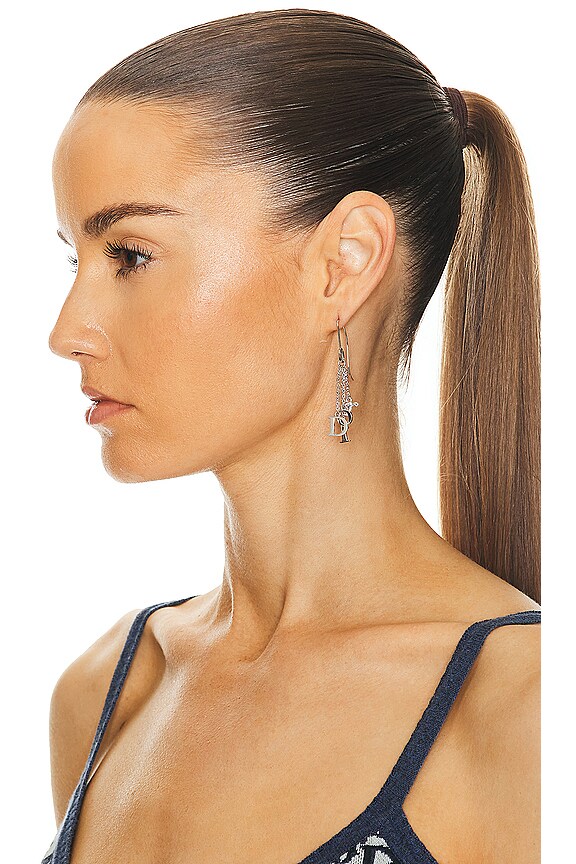 view 2 of 5 BOUCLES D'OREILLES DIOR in Silver