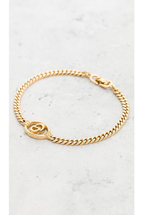 view 2 of 5 Dior CD Chain Bracelet in Gold