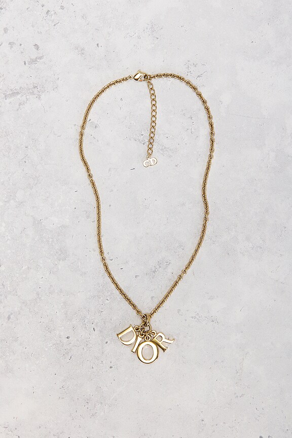 view 2 of 6 COLLIER DIOR in Gold