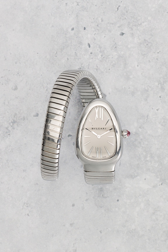 view 2 of 9 Bulgari Serpenti Tubogas Watch in Silver