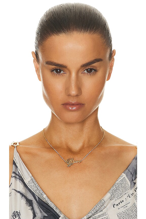 view 2 of 9 COLLAR DIOR in Gold