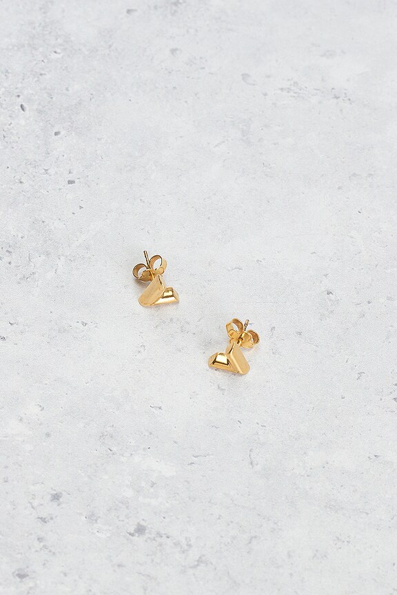 view 2 of 6 Louis Vuitton Essential V Earrings in Gold