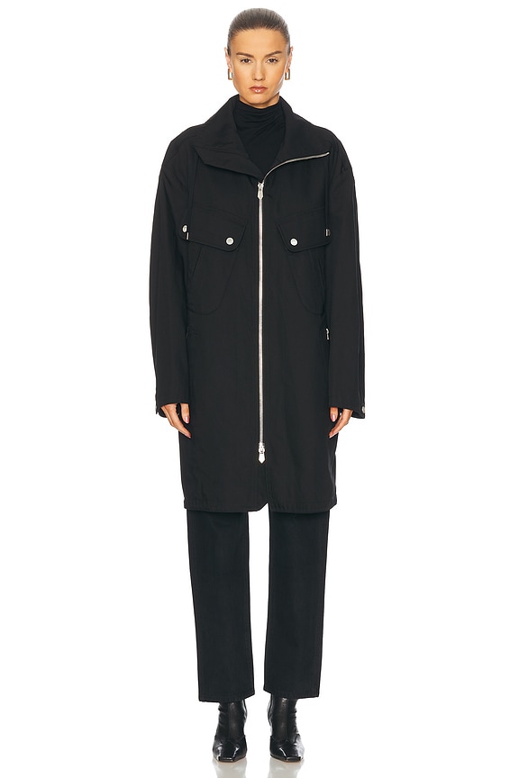 view 2 of 4 Hermes Puffer Coat in Black