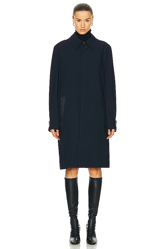 view 2 of 4 Louis Vuitton Long Coat in Black