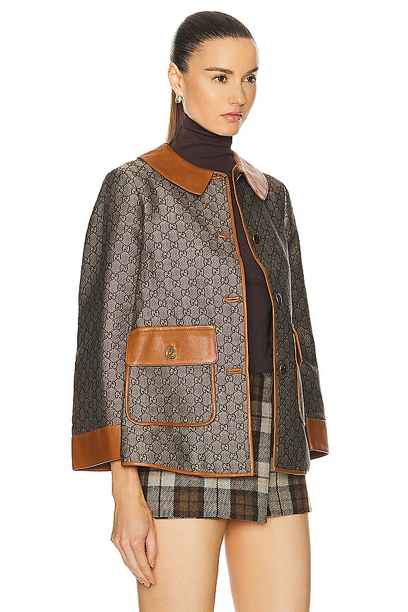 view 2 of 5 CHAQUETA GUCCI in Brown