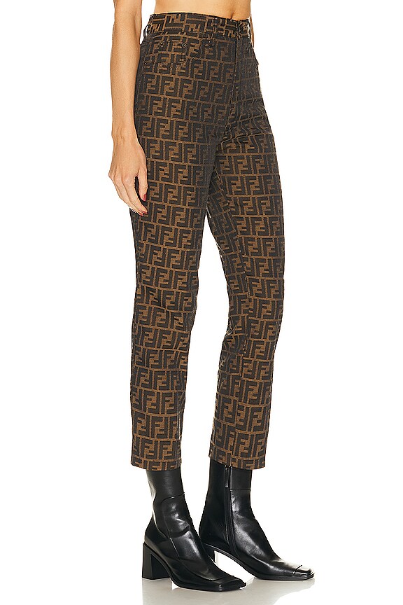 view 2 of 4 PANTALON FENDI in Brown