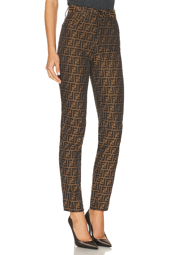 view 2 of 5 PANTALON FENDI in Brown