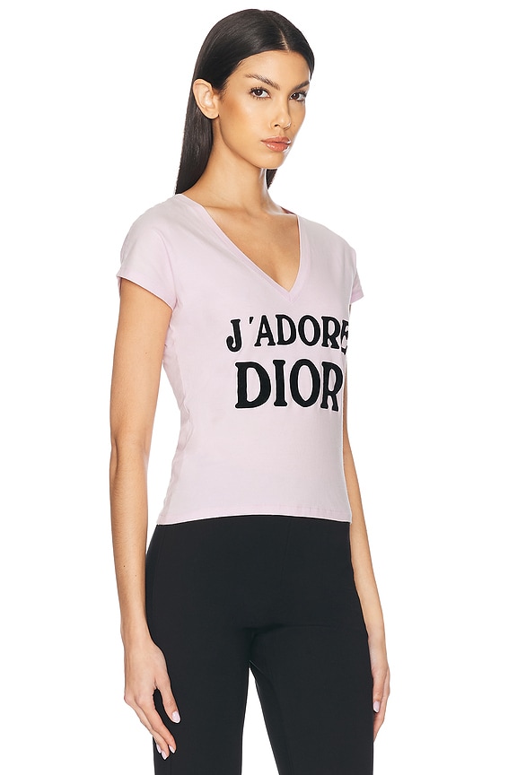 view 2 of 4 Dior J'Adore T-Shirt in Pink