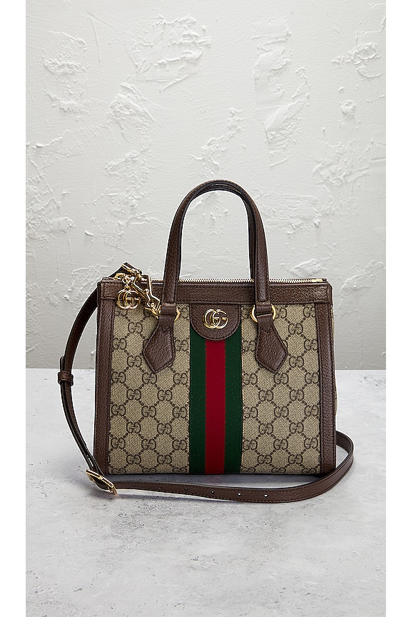 view 2 of 10 Gucci Ophidia GG Tote Bag in Brown