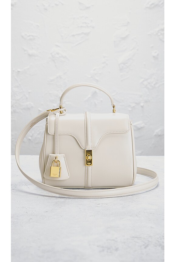 view 2 of 10 Celine Mini 16 Bag in White