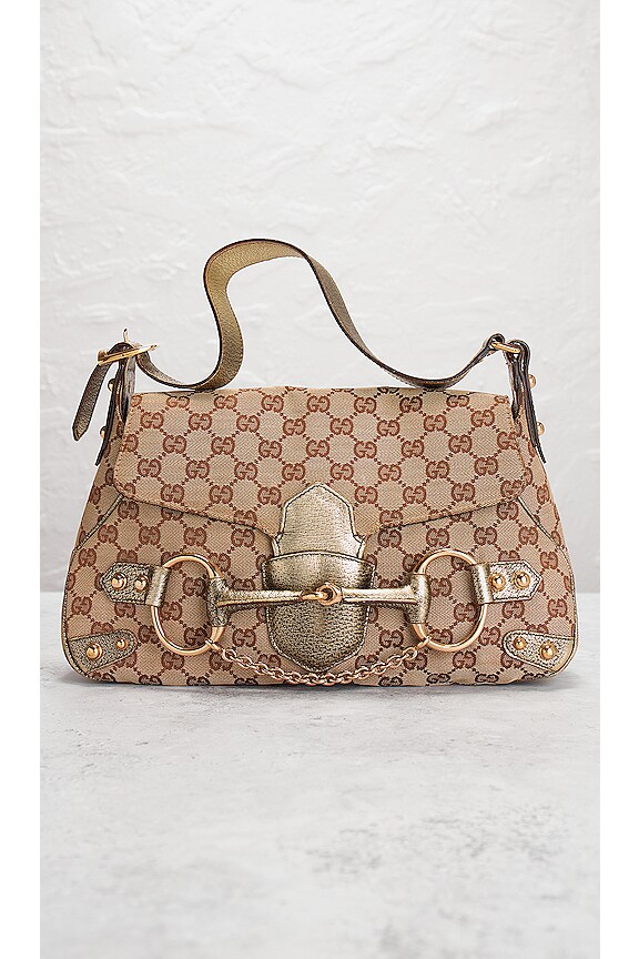 view 2 of 9 Gucci Tom Ford Horsebit Shoulder Bag in Brown