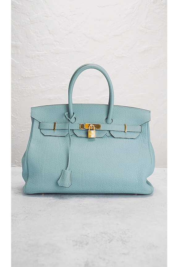 view 2 of 10 СУМКА HERMES in Blue