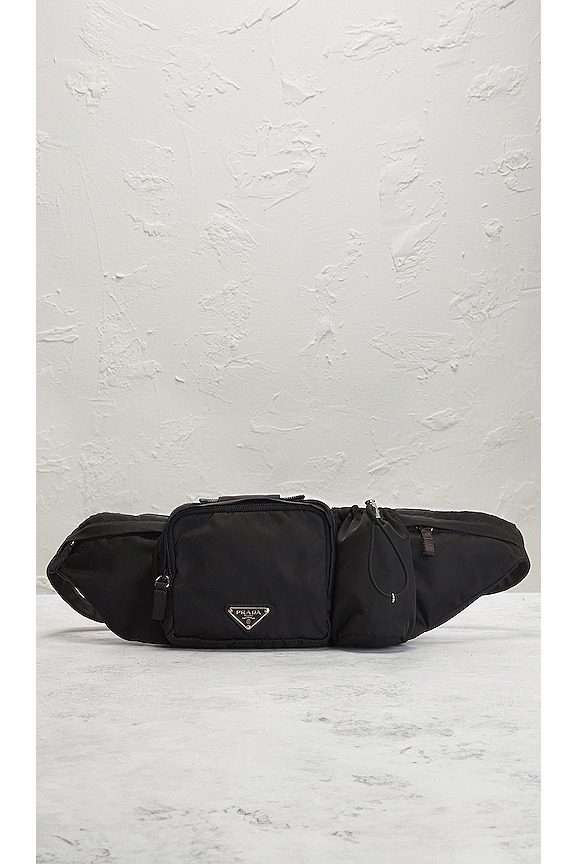 view 2 of 7 SAC BANANE PRADA in Black