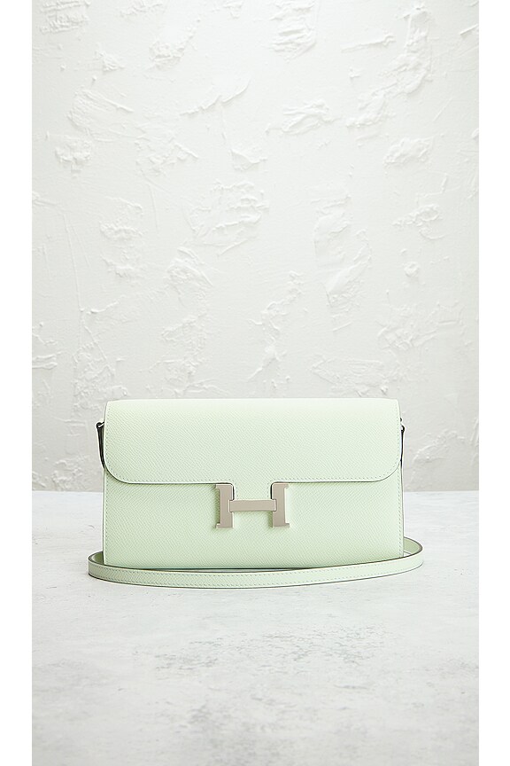 view 2 of 8 СУМКА НА ПЛЕЧО HERMES in Vert Fizz