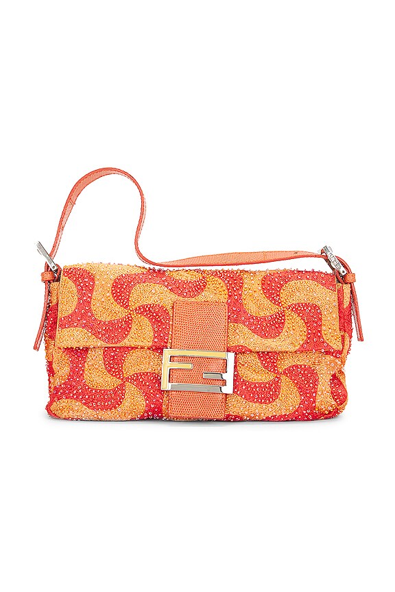 view 1 of 10 FENDI 숄더백 in Orange