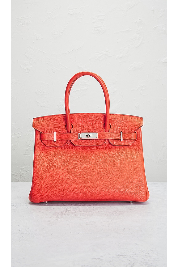 view 2 of 10 Hermes Birkin 30 Handbag in Orange
