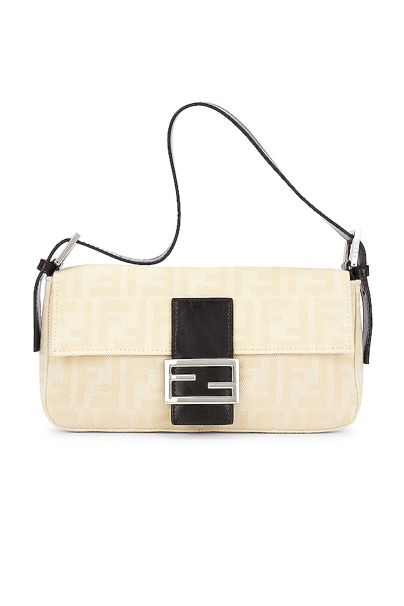 view 1 of 10 SAC PORTÉ ÉPAULE FENDI in Cream