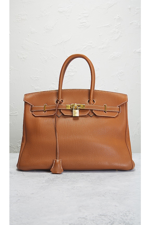 view 2 of 10 HERMES ハンドバッグ in Gold