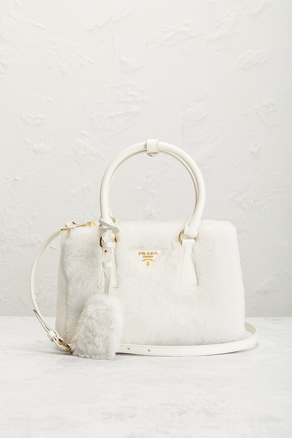 view 2 of 9 SAC À MAIN PRADA in White