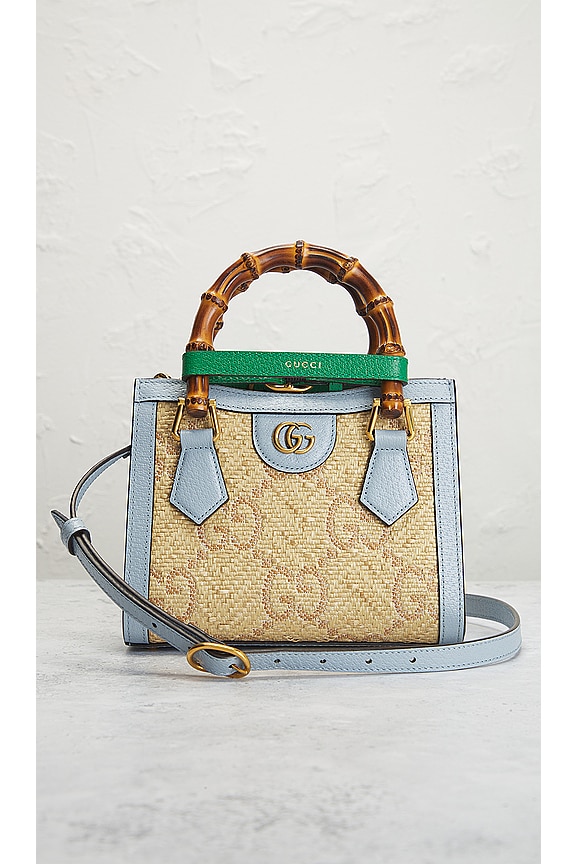 view 2 of 7 Gucci Diana Bamboo 2 Way Handbag in Multi