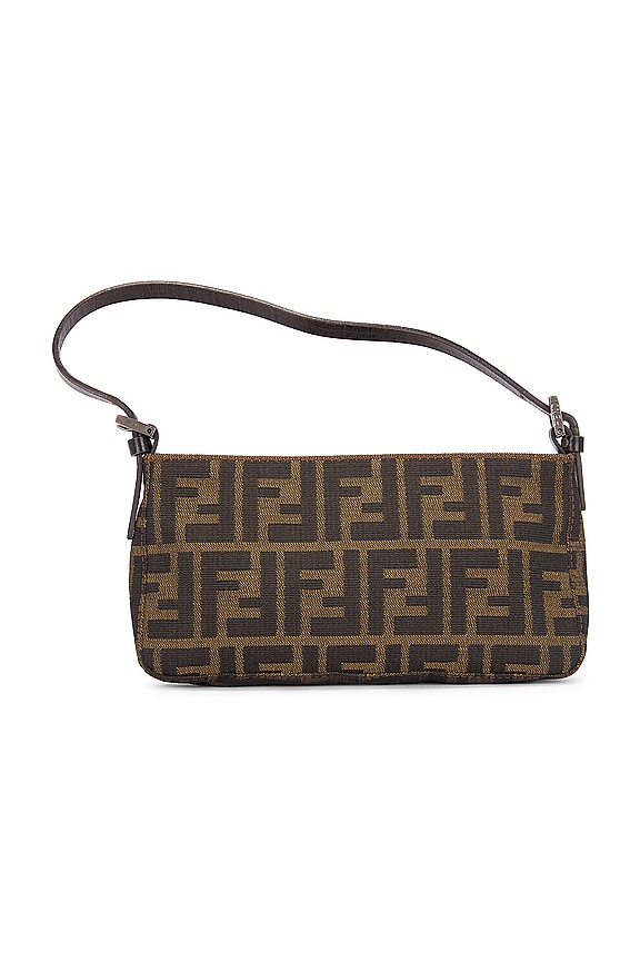 FENDI Zucca Baguette Shoulder