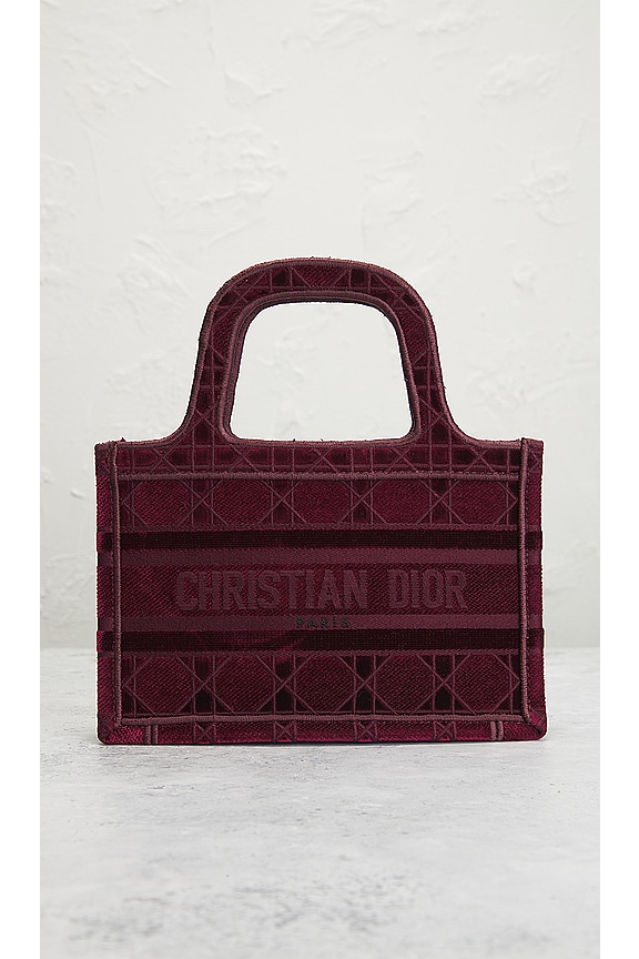 view 2 of 8 DIOR 토트백 in Wine