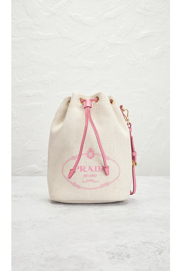 view 2 of 7 BOLSO HEBILLA PRADA in Cream