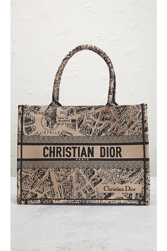 view 2 of 9 Dior Book Tote Bag in Beige