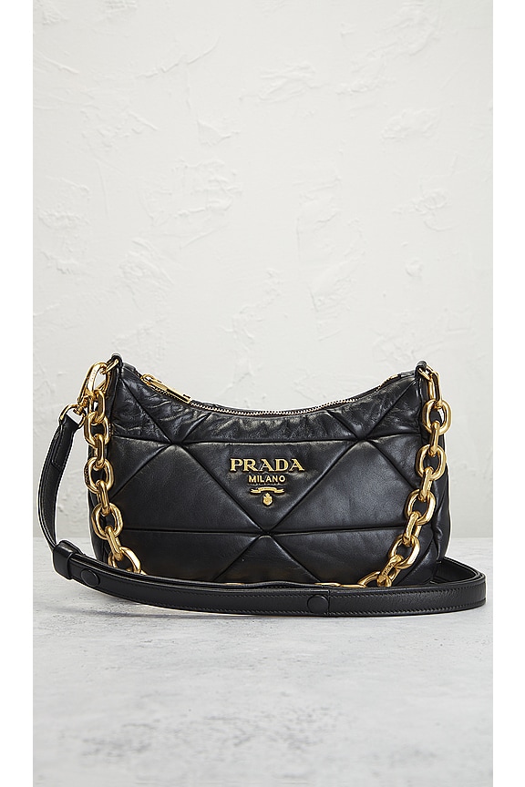 view 2 of 8 BOLSO HOMBRO PRADA in Black